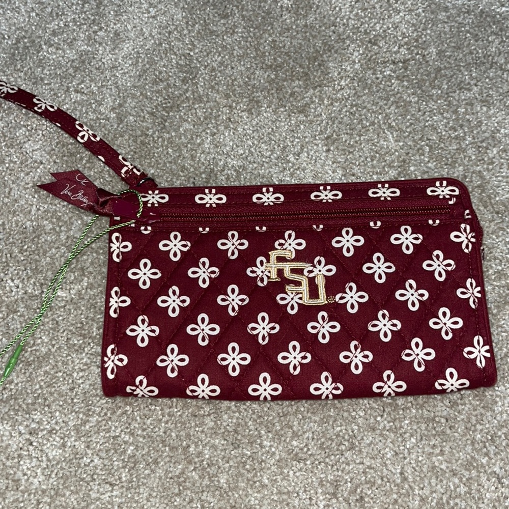 vera bradley fsu wristlet